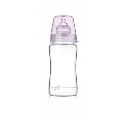 LOVI Lahev skleněná 250 ml BABY SHOWER holka