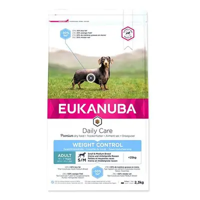 EUKANUBA Daily Care Adult Small & Medium Breed Weight Control 2,3 kg