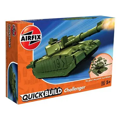 Airfix Quick Build tank J6022 - Challenger Tank - zelená