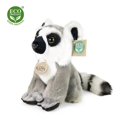 Plyšový lemur sedící 18 cm ECO-FRIENDLY