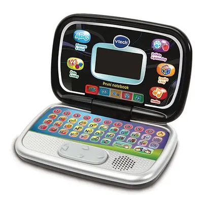 Vtech První notebook - černý CZ