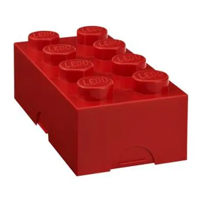 LEGO box na svačinu červená