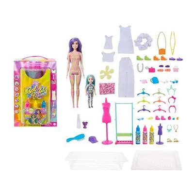 Mattel Barbie Color Reveal Neonová batika Dárkový set