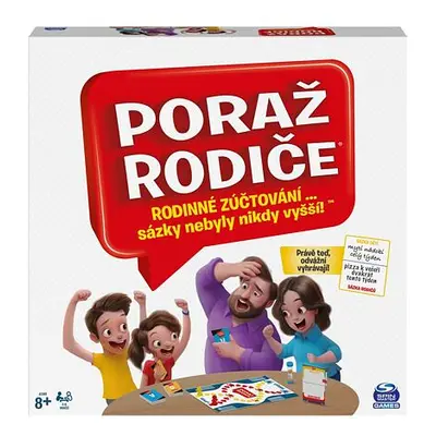 Spin Master Games Poraž rodiče společenská hra CZ