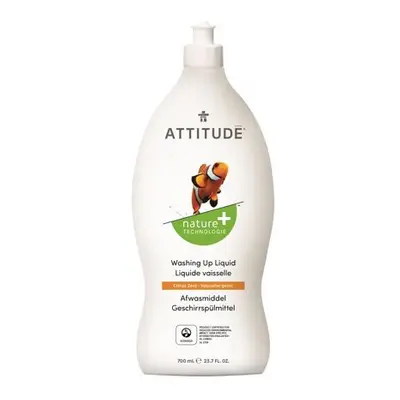 ATTITUDE Prostředek na mytí nádobí s vůní citronové kůry 700 ml