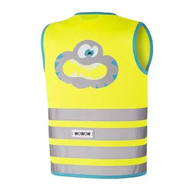 WOWOW - dětská reflexní vesta - Crazy Monster Jacket Yellow M