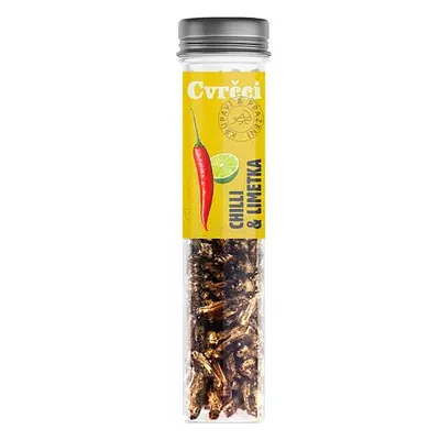 SENS Křupaví & pražení cvrčci - Chilli & Limetka (20g)