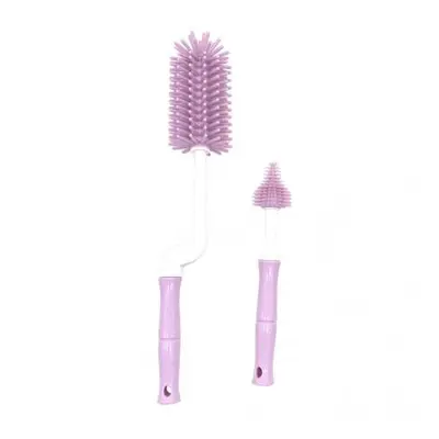 Bo Jungle kartáč na láhve B-Bottle Brush Set Pink