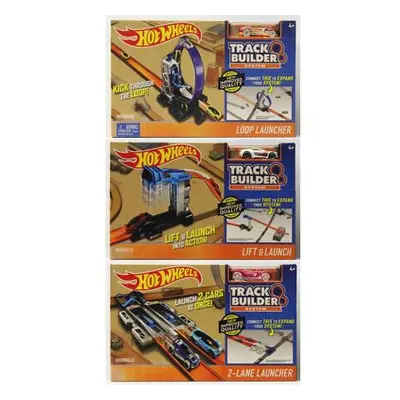 Mattel Hot Wheels Track Builder Doplňky a dráhy, více druhů