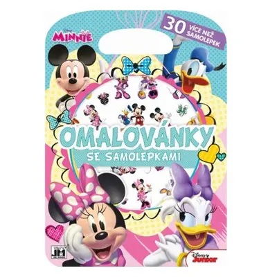 Jiri Models Omalovánky se samolepkami Minnie