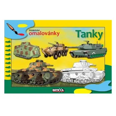 Betexa Tanky - omalovánky