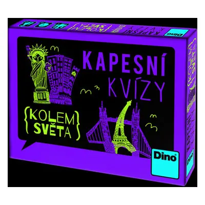 KAPESNÍ KVÍZY - KOLEM SVĚTA Cestovní hra