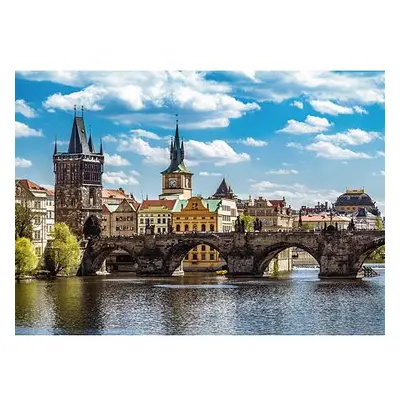 Ravensburger Praha: Pohled na Karlův most Puzzle 1000 dílků