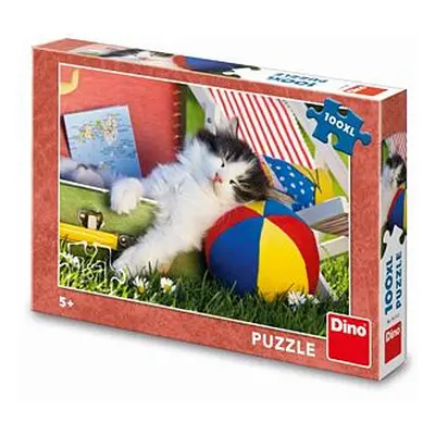 Dino KOTĚ ODPOČÍVÁ 100 XL Puzzle