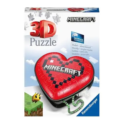 Ravensburger Srdce Minecraft 3D puzzle 54 dílků