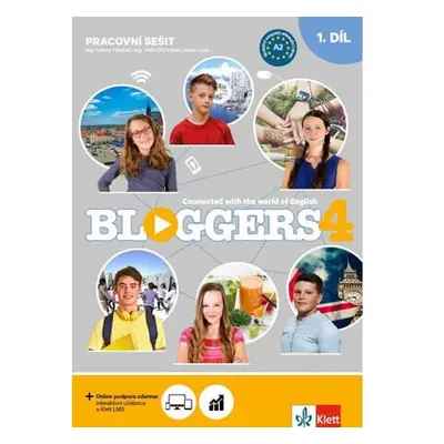 Bloggers 4 (A2.2) – 2dílný pracovní sešit + žákovská licence