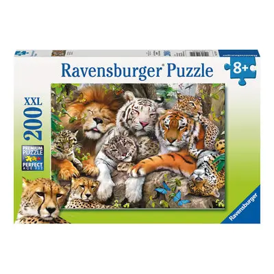 Ravensburger Velké kočky Puzzle 200 dílků