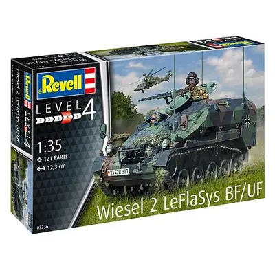 Revell Plastic ModelKit military 03336 - Wiesel 2 LeFlaSys BF/UF (1:35)