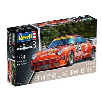 Revell Plastic ModelKit auto 07031 - Porsche 934 RSR "Jägermeister" (1:24)