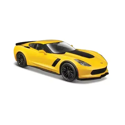 Maisto - 2015 Corvette Z06, žlutá, 1:24