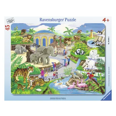 Ravensburger Návštěva v ZOO Puzzle 30-48 dílků