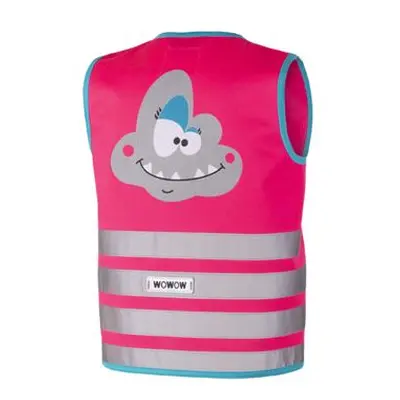 WOWOW - dětská reflexní vesta - Crazy Monster Jacket Pink M