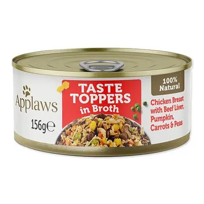 Konzerva APPLAWS Dog Chicken, Beef, Liver & Vegetables 156 g