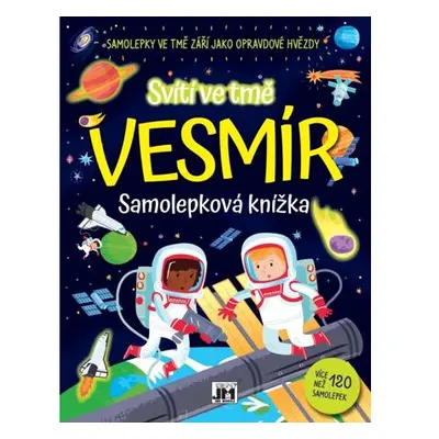 Jiri Models Vesmír - Svítí ve tmě - Samolepková knížka