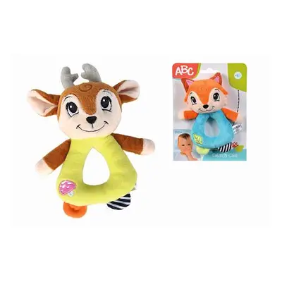 ABC Plyšové chrastítko zvířátko Forest Friends 19cm, 2 druhy