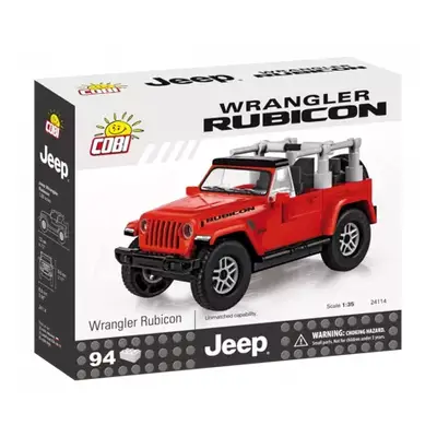 Cobi Jeep Wrangler Rubicon 1:35, červený