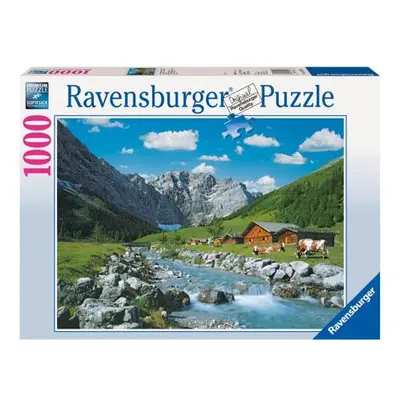 Ravensburger Rakouské hory Puzzle 1000 dílků