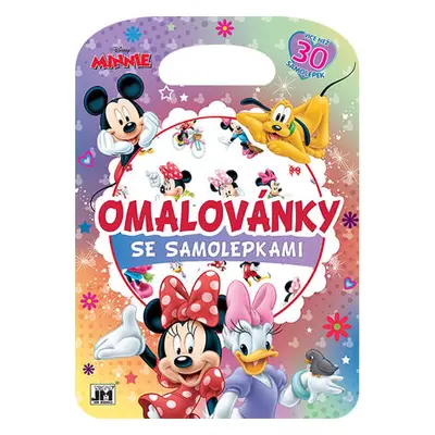 JIRI MODELS Omalovánky se samolepkami/ Minnie