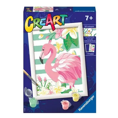 Ravensburger CreArt Růžový plameňák