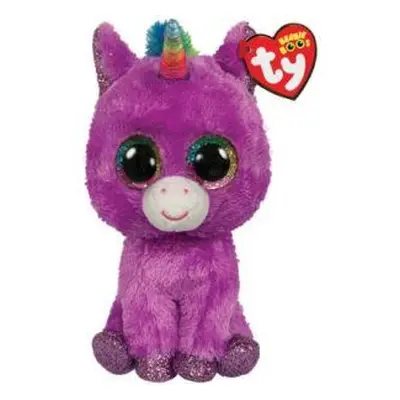 Meteor TY Beanie Boos ROSETTE - fialový jednorožec 15 cm