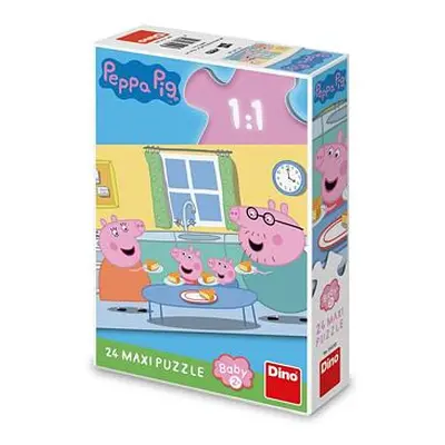 Dino PEPPA PIG - OBĚD 24 maxi Puzzle