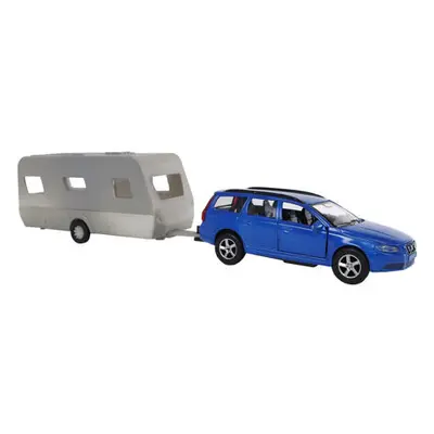 Kids Globe Volvo V70 kov s karavanem 30cm