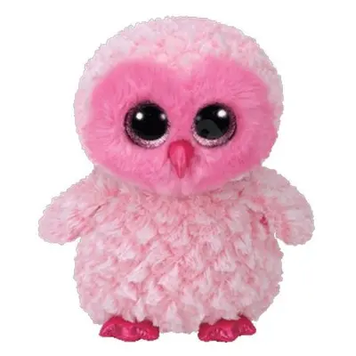 TY Meteor Beanie Boos TWIGGY - pink owl 24 cm