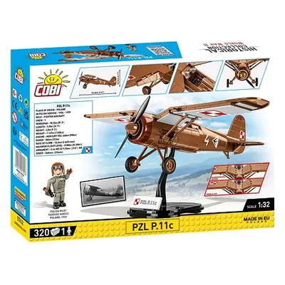 Cobi 5742 Stíhačka PZL P.11c