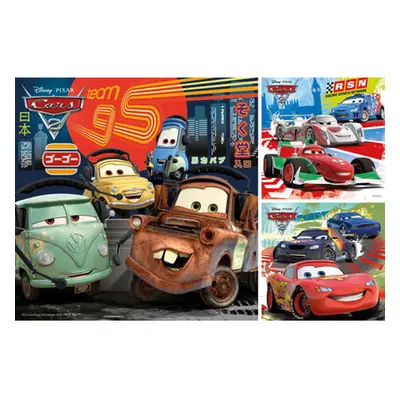 Ravensburger Cars 2 Puzzle 3 x 49 dílků