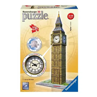 Ravensburger Big Ben s hodinami 3D Puzzle 216 dílků