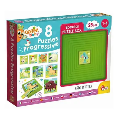 Lisciani CAROTINA BABY 9 PUZZLE - Farma