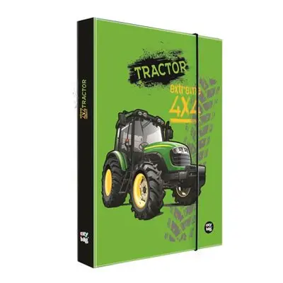 OXYBAG Box na sešity A4 - traktor