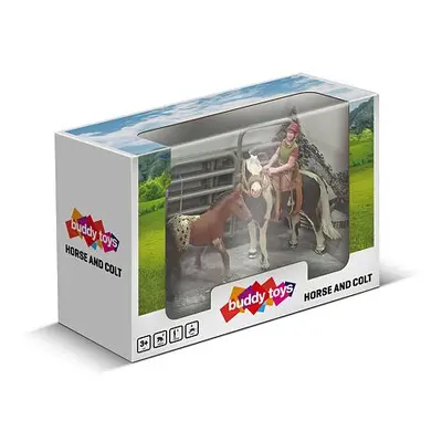 BUDDY TOYS BGA 1012 Jezdkyně a hříbě