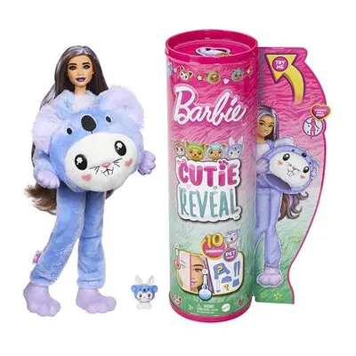 Barbie CUTIE REVEAL BARBIE V KOSTÝMU - ZAJÍČEK VE FIALOVÉM KOSTÝMU KOALY