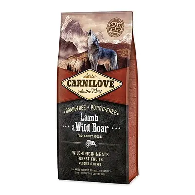 CARNILOVE Lamb & Wild Boar for Dog Adult 12 kg