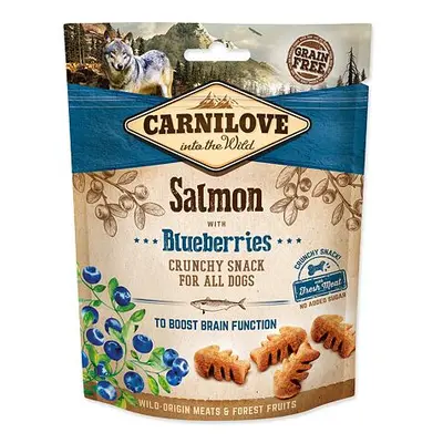 CARNILOVE Dog Crunchy Snack Salmon with Blueberries with fresh meat 200 g