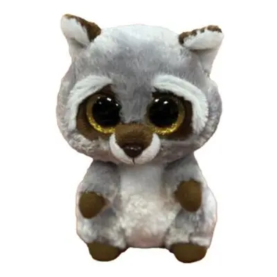 TY Beanie BOOS OAKIE, 15 cm - šedý mýval