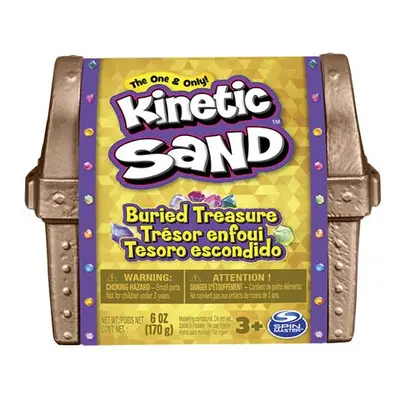 Spin Master Kinetic Sand Truhla s pokladem