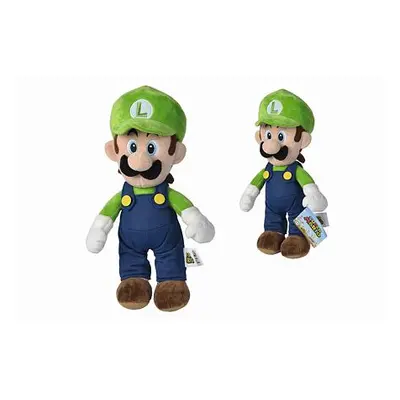 SIMBA Plyšová figurka Super Mario Luigi, 30 cm