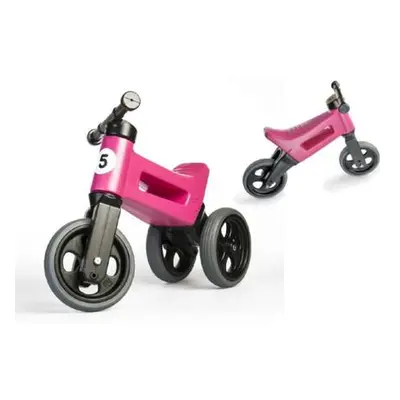 Teddies Odrážedlo Funny Wheels Rider Sport 2v1, růžové